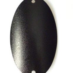 4" x 7" Oval Curved Hand Hole Cover - METAL