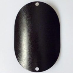 5" x 6" Curved Oval Handhole Cover - METAL