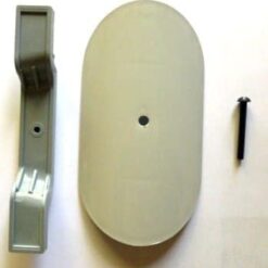 Oval & Curved Hand Hole Cover | Single Hole 4" x 8"