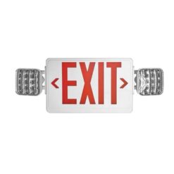 BL0314 LED Exit & Emergency Thermoplastic Combo