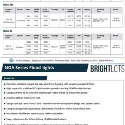 NOA Series Flood lights -120V- 50W - Image 3