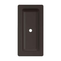 2.5x5 square stamped hand hole cover
