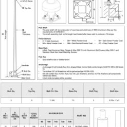 Decorative-Anchor-base-Aluminum-Poles