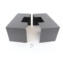 Quick Ship Standard Metal Cover 4″ Pole, 11″ Base – EFSQ114BR