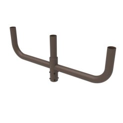 Steel Bullhorn with 3 Arms at 180 Degrees