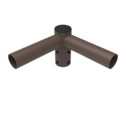 Spoke Bracket with 2 arms at 90deg