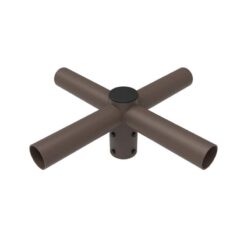 Spoke Bracket with 4 arms at 90 degree