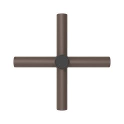 Spoke Bracket with 4 arms at 90 degree