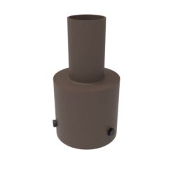 Round Tenon Adapter 4" to 2.36"