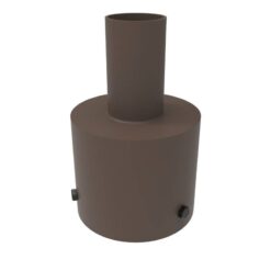 Round Tenon Adapter 5" to 2.36"