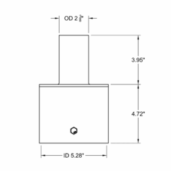 Round Tenon Adapter 5