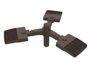 LED Pole Kits - Round Steel