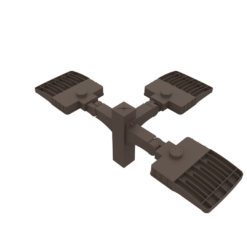 3 Led Unity square pole kit