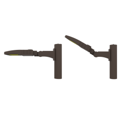 Unity Led Adjustable on Round Pole. BrightLots